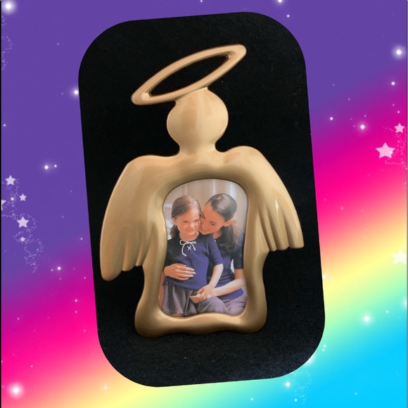 Other - Metallic Guardian Angel Picture Frame